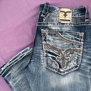 Rock Revival Slim Straight Jean In Color Lucian